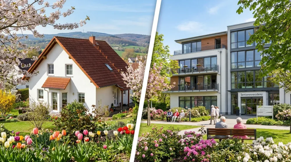 haus verkaufen wegen pflegeheim